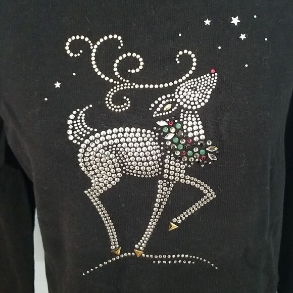 Christine Alexander Reindeer sweater - Picture 2 of 7